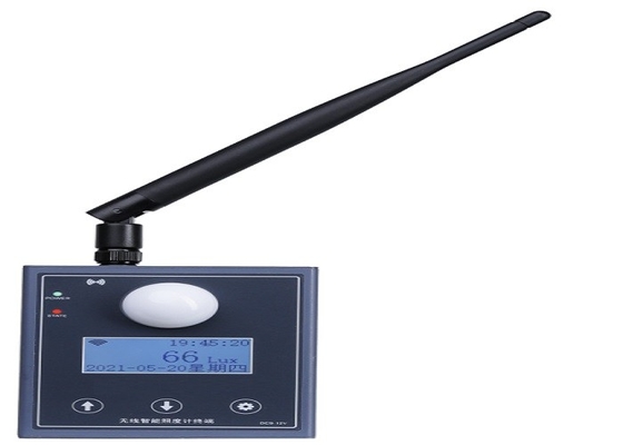 China IN-ZDJ black 98L*80W*24H(mm) Wireless intelligent illuminance meter terminal 0.01LUX - 200000LUX supplier