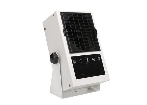Intelligent Black Desktop Aluminum ion fan 100－600mm for static eliminating with remote control AC 5.0KV supplier