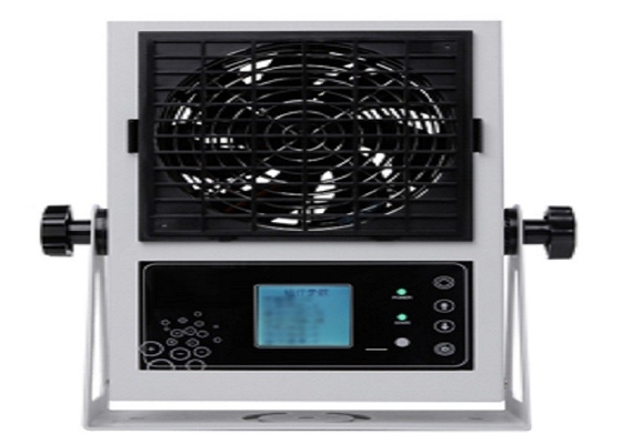 IN-FS2022 Black Aluminum Intelligent Desktop ion fan 8W Eliminate static working distance 100－600mm supplier